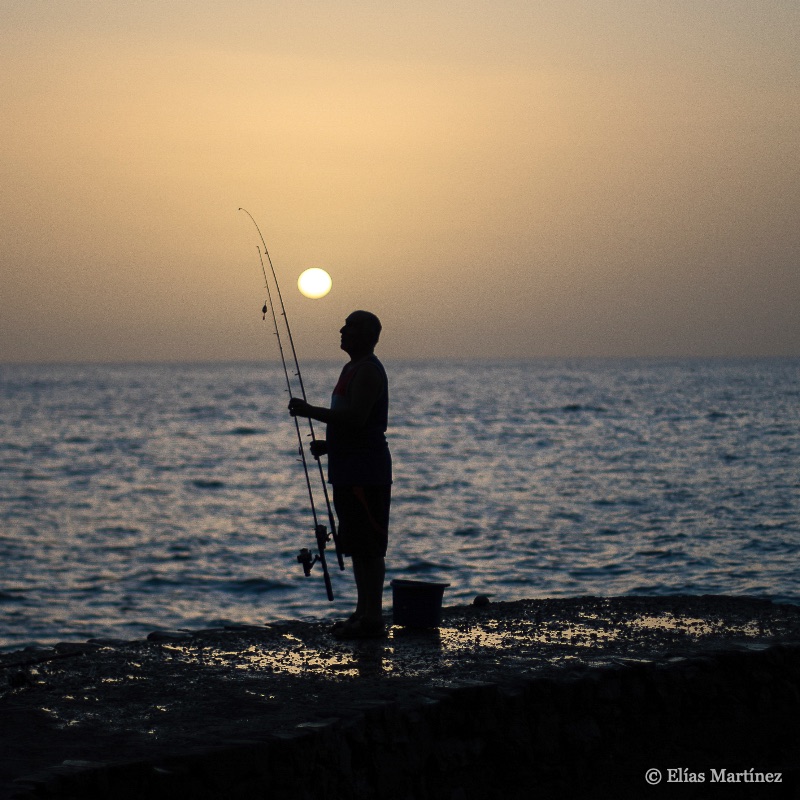 Contraluz en La Palma